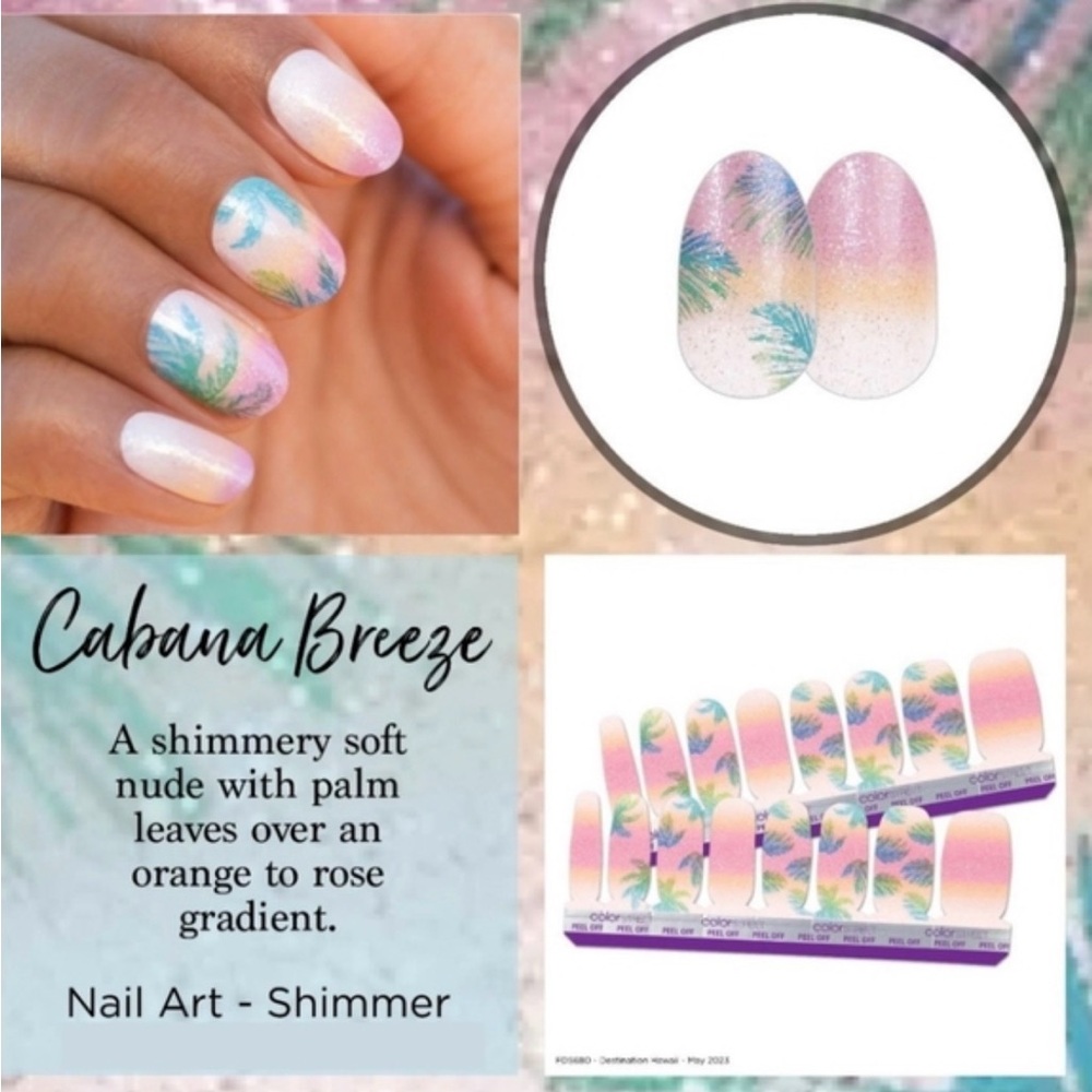 Cabana Breeze: Color Street Nail Polish Strips